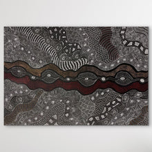 Load image into Gallery viewer, "My Country" Rayleen Pula Price 141cm x 97cm
