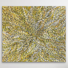 Load image into Gallery viewer, "Bush Medicine Leaves" Jeannie Pitjara 108cm x 95cm
