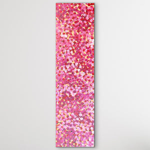 "Bush Plum" Stephen Martin Pitjara 148cm x 40cm