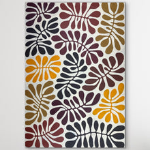 Load image into Gallery viewer, "Bended Acacia Leaves (Watiya Tjuta)" Debra Nangala McDonald 147cm x 101cm Papunya artwork from N.T.
