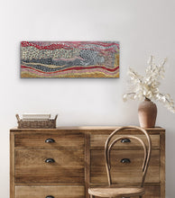 Load image into Gallery viewer, "My Country" Julieanne Turner Nungurrayi 102cm x 38cm
