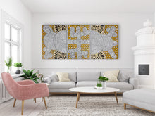 Load image into Gallery viewer, "My Special Homeland (Papunya)" by Debra Nangala McDonald - alternate view, original Aboriginal painting
