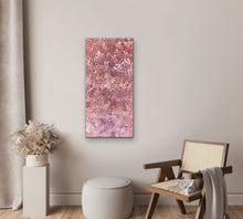 Load image into Gallery viewer, "Bush Plum" Stephen Pitjara 112cm x 53cm, Traditional story from Utopia region, Central Desert artist
