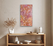 Load image into Gallery viewer, "Bush Plums" Aboriginal art by Dulcie Long, Traditional Utopian Region Central Desert
