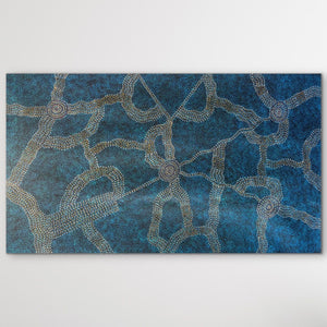 "Bush Plum" Roseanne Morton Petyarre 199cm x 116cm
