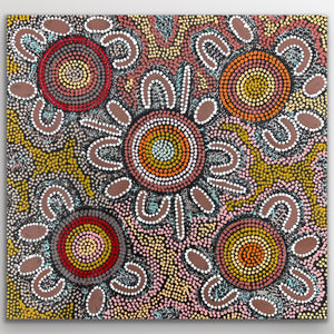 "Women Ceremony" Julieanne Turner Nungurrayi 58cm x 56cm