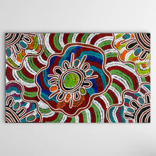 Load image into Gallery viewer, &quot;Women Collecting Bush Tomato&quot; Barbara Pananka  86cm x 140cm
