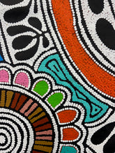 Load image into Gallery viewer, "Women's Body Paint" original Aboriginal painting by Debra Nangala McDonald, 120cm x 117cm - authentic Indigenous Australian artwork
