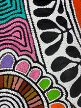 Load image into Gallery viewer, "Women's Body Paint" original Aboriginal painting by Debra Nangala McDonald, 120cm x 117cm - authentic Indigenous Australian artwork
