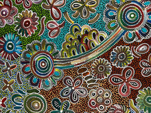 Load image into Gallery viewer, &quot;Bush Flowers&quot; Bernadine Johnson Kemarre 203cm x 89cm

