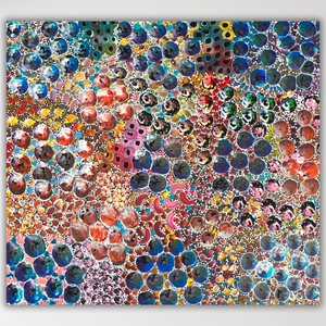 "Yam Dreaming" Rachael Nambula 98cm x 89cm
