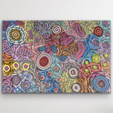Load image into Gallery viewer, "Yuelamu Country" original Aboriginal painting by Print - authentic Indigenous Australian artwork
