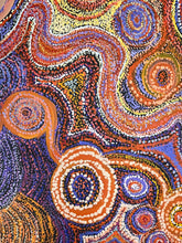 Load image into Gallery viewer, Aboriginal dot painting Piltati Tjukurpa by Rhoda Tjitayi from APY Lands detailed 
