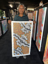 Load image into Gallery viewer, Authentic Aboriginal art from Northern Territory Artist 
