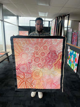 Load image into Gallery viewer, Farron Furber Jampitjinpa with original painting "Country Landscape" - Aboriginal artist
