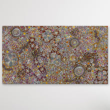 Load image into Gallery viewer, "My Country" original Aboriginal painting by Belinda Golder Kngwarreye, 200cm x 110cm - authentic Indigenous Australian artwork
