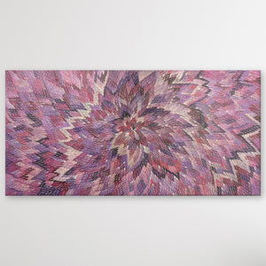 "Bush Medicine Leaves" Bernadine Johnson Kemarre 179cm x 88cm