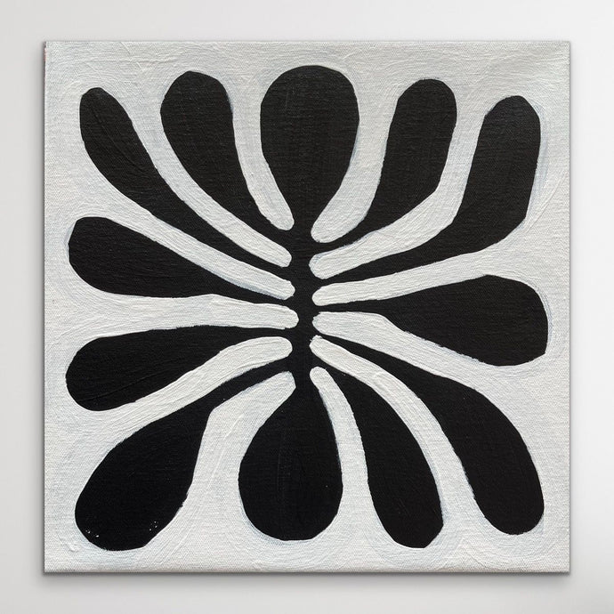 Mulga leaves painting Debra Nangala McDonald