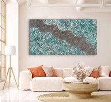 Load image into Gallery viewer, &quot;Medicine Leaves&quot; Marressha Luckey 106cm x 195cm

