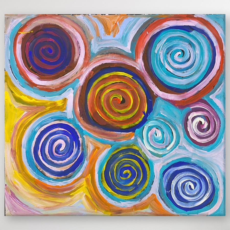 "Tingari" Bob Gibson Tjungurrayi 105cm x 96cm