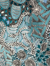 Load image into Gallery viewer, blue close up dot painting from utopia
