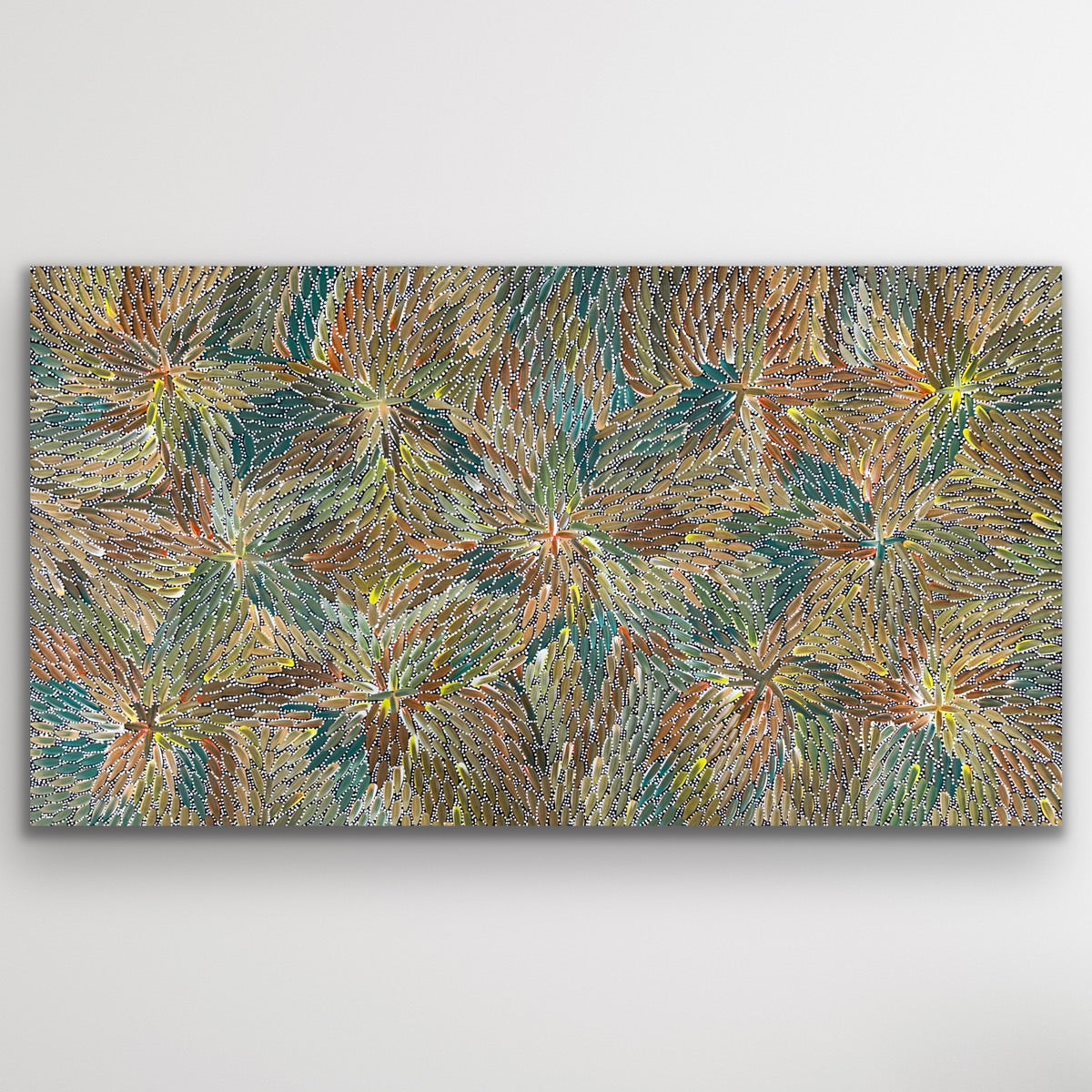 "Bush Medicine Leaves" Bernadine Johnson Kemarre 100cm x 55cm