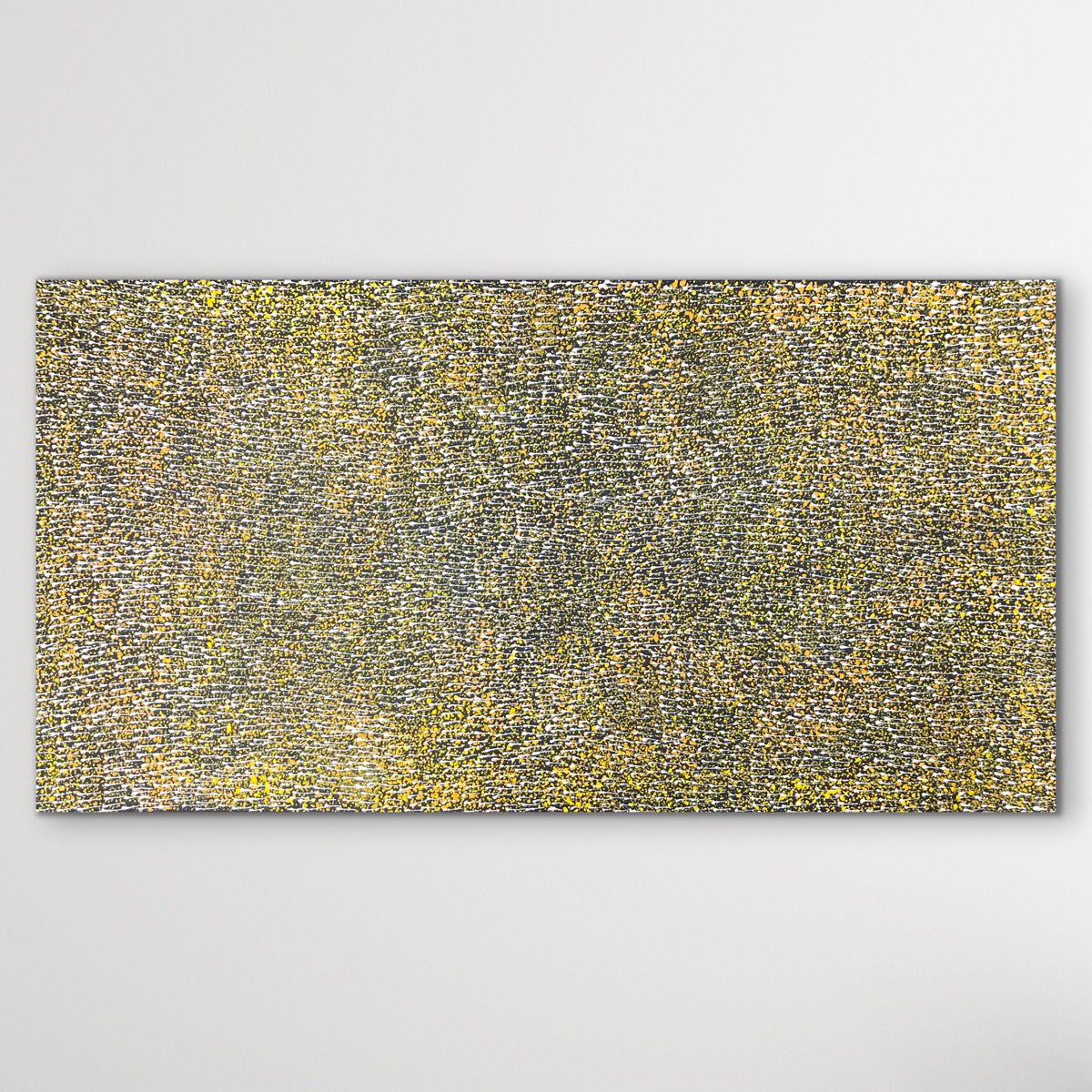 "My Country" original Aboriginal painting by Roseanne Morton, 95cm x 50cm - authentic Indigenous Australian artwork