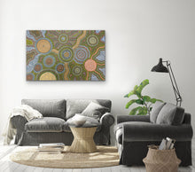 Load image into Gallery viewer, &quot;My Country&quot; Farron Furber Jampitjinpa 127cm x 82cm
