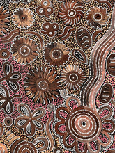 Load image into Gallery viewer, &quot;Bush Flowers&quot; Bernadine Johnson Kemarre 180cm x 119cm
