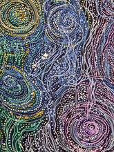 Load image into Gallery viewer, Carolanne ken close up of APY artwork
