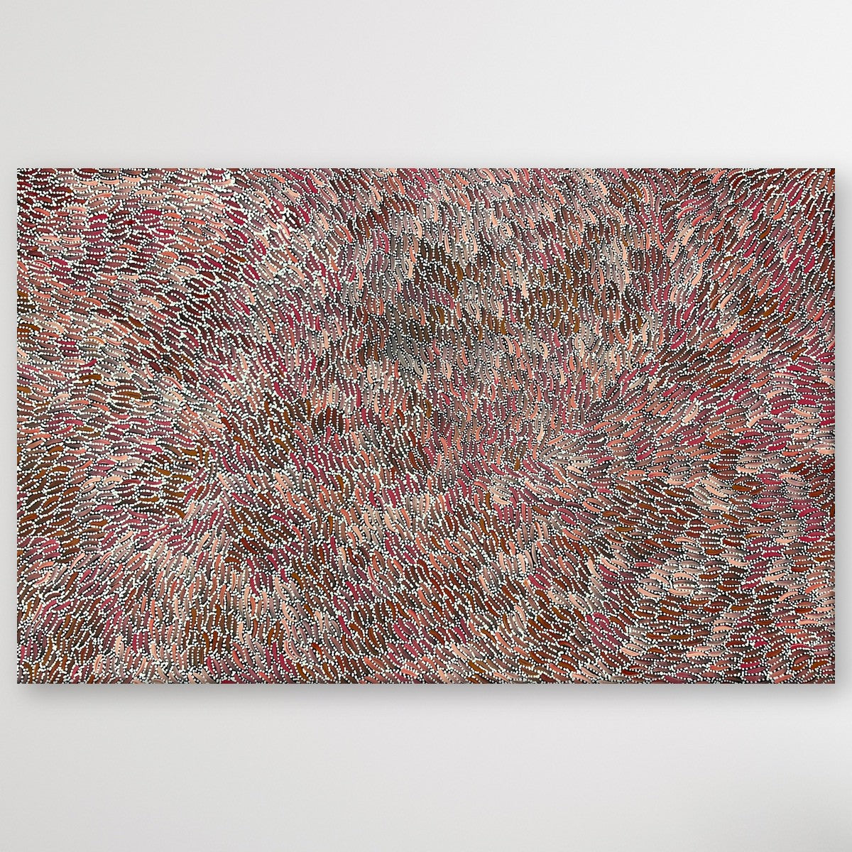 "Water Dreaming" Chantelle Nampijinpa Robertson 138cm x 87cm - hero wall view