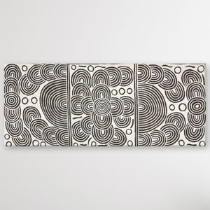 "My Special Homeland (Papunya)" Debra Nangala McDonald 149cm x 61cm