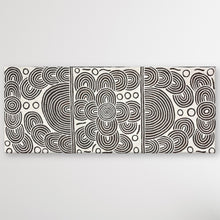 Load image into Gallery viewer, "My Special Homeland (Papunya)" original Aboriginal painting by Debra Nangala McDonald, 149cm x 61cm - authentic Indigenous Australian artwork
