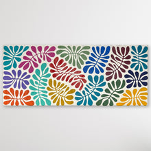 Load image into Gallery viewer, "Acacia Leaves (Watiya Tjuta)" original Aboriginal painting by Debra Nangala McDonald, 198cm x 83cm - authentic Indigenous Australian artwork
