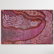 Load image into Gallery viewer, "Rainbow Serpent (Wanampi)" original Aboriginal painting by Debra Umala, 297cm x 197cm - authentic Indigenous Australian artwork
