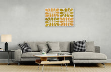 Load image into Gallery viewer, "Acacia Leaves (Watiya Tjuta)" by Debra Nangala McDonald - interior display view, 96cm x 62cm
