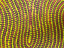 Load image into Gallery viewer, "Sand Dunes (Tali)" by Julieanne Nungurrayi Turner - gallery view, authentic Indigenous Australian art, 60cm x 87cm
