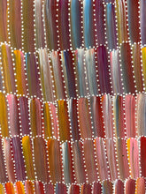 Load image into Gallery viewer, Colorful abstract pattern with wavy lines and dots
