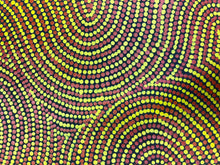 Load image into Gallery viewer, "Sand Dunes (Tali)" by Julieanne Nungurrayi Turner - alternate view, original Aboriginal painting, 60cm x 87cm
