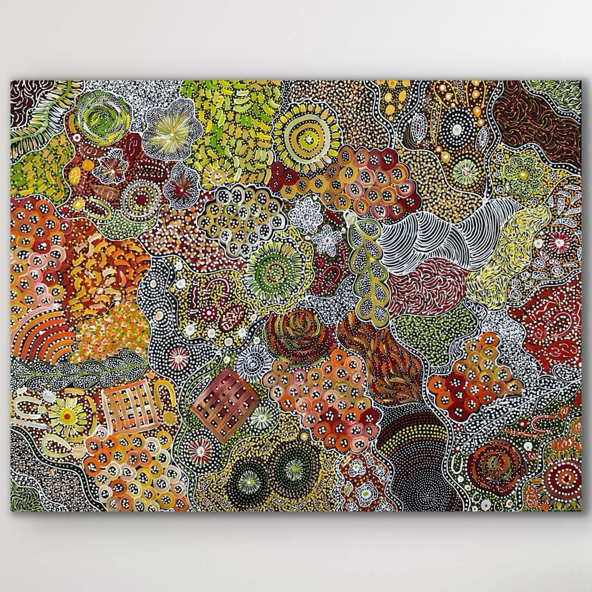 "My Country (Utopia)" Janet Golder Kngwarreye 126cm x 96cm