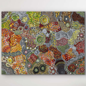 "My Country (Utopia)" Janet Golder Kngwarreye 126cm x 96cm