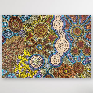 "My Country" Farron Furber Jampitjinpa 117cm x 83cm