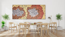Load image into Gallery viewer, "Sand Dunes" by Farron Furber Jampitjinpa in contemporary interior setting - authentic Indigenous Australian artwork, 200cm x 86cm
