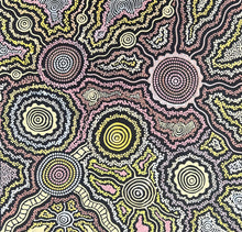 Load image into Gallery viewer, "Country Landscape" by Farron Furber Jampitjinpa - detail view of Aboriginal painting, 60cm x 58cm
