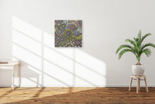 Load image into Gallery viewer, "Country Landscape" by Farron Furber Jampitjinpa - wall display view, 60cm x 58cm
