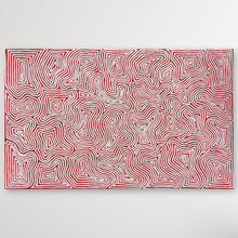 Load image into Gallery viewer, "Tingari" original Aboriginal painting by George Hairbrush Tjungurrayi, 155cm x 95cm - authentic Indigenous Australian artwork
