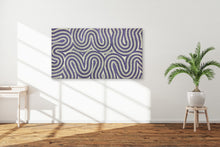 Load image into Gallery viewer, "Sand Dunes (Tali)" Aboriginal painting by Gwenda Turner Nungurrayi displayed in modern room setting
