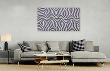 Load image into Gallery viewer, "Sand Dunes (Tali)" by Gwenda Turner Nungurrayi - interior display view, 141cm x 78cm
