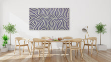 Load image into Gallery viewer, "Sand Dunes (Tali)" by Gwenda Turner Nungurrayi - alternate wall display view
