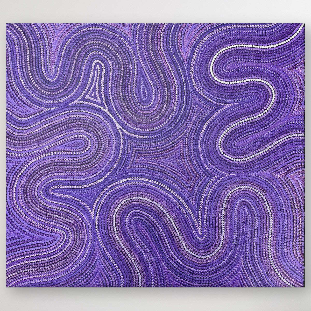 "Sand Dunes (Tali)" Gwenda Turner Nungurrayi 95cm x 84cm